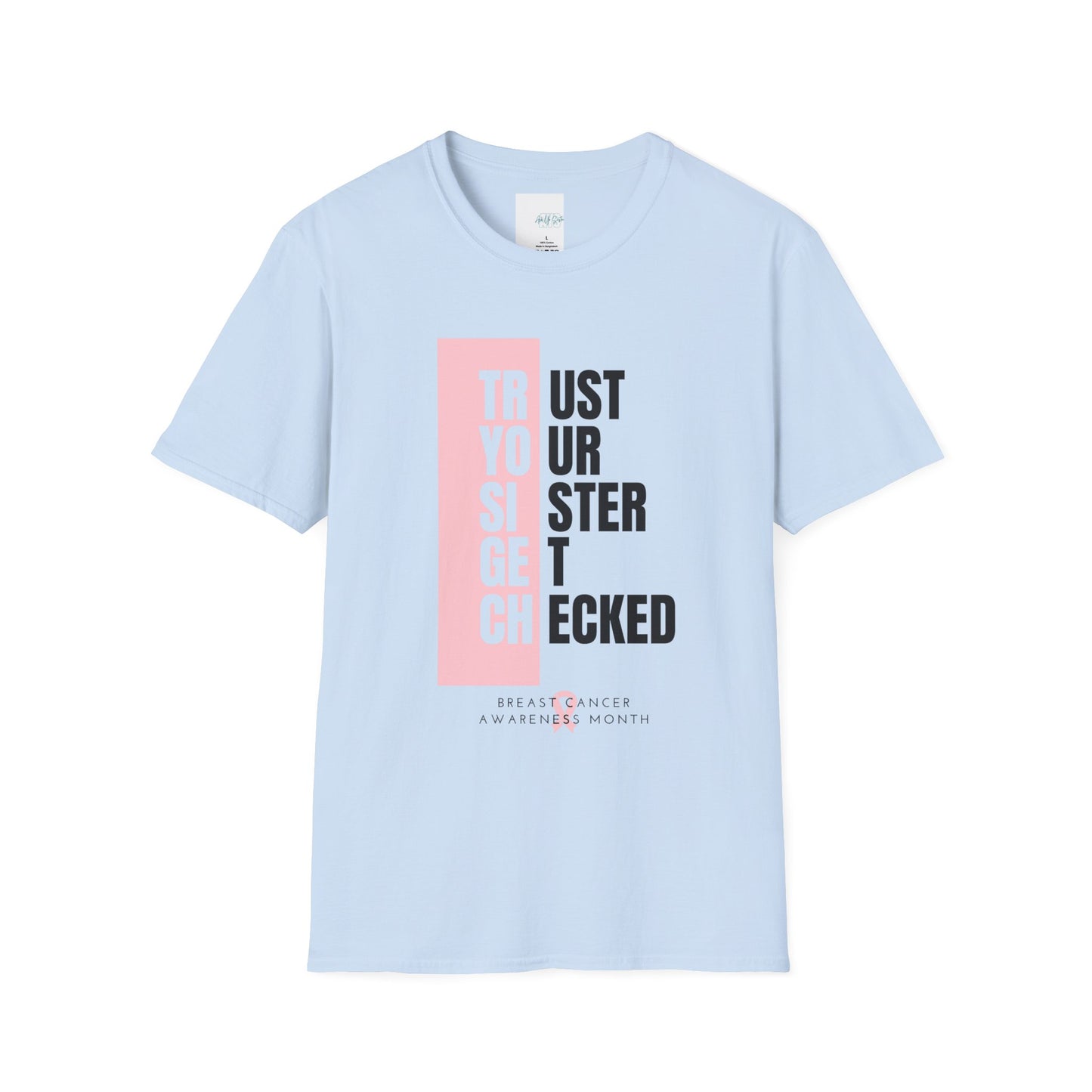 Early Detection Saves Lives – Softstyle Breast Cancer Awareness Tee | Unisex Comfort Shirt for Support & Style”
