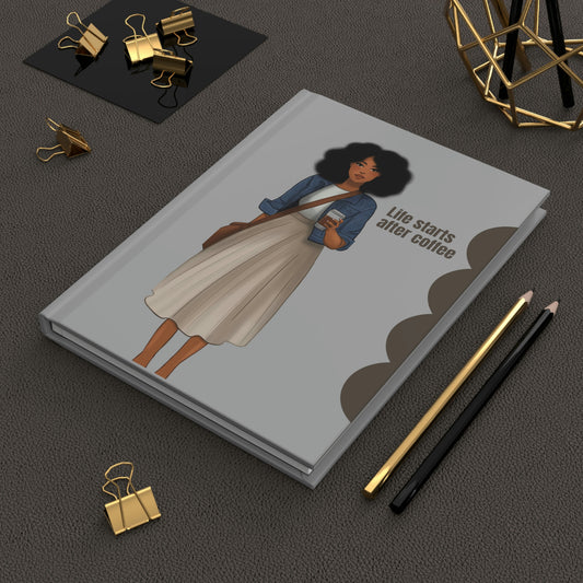 Coffee Lovers Hardcover Journal Matte