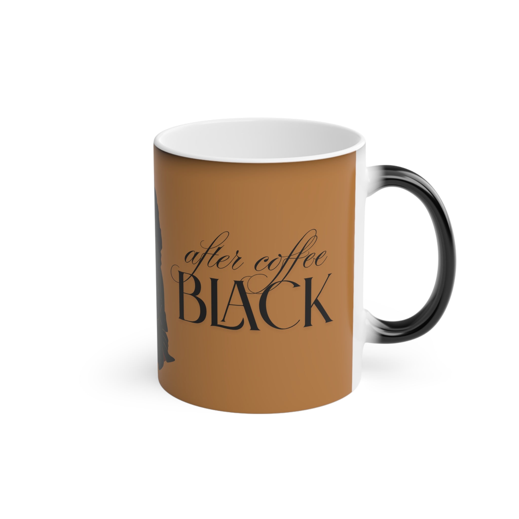Magic Mug — Black before and after coffee