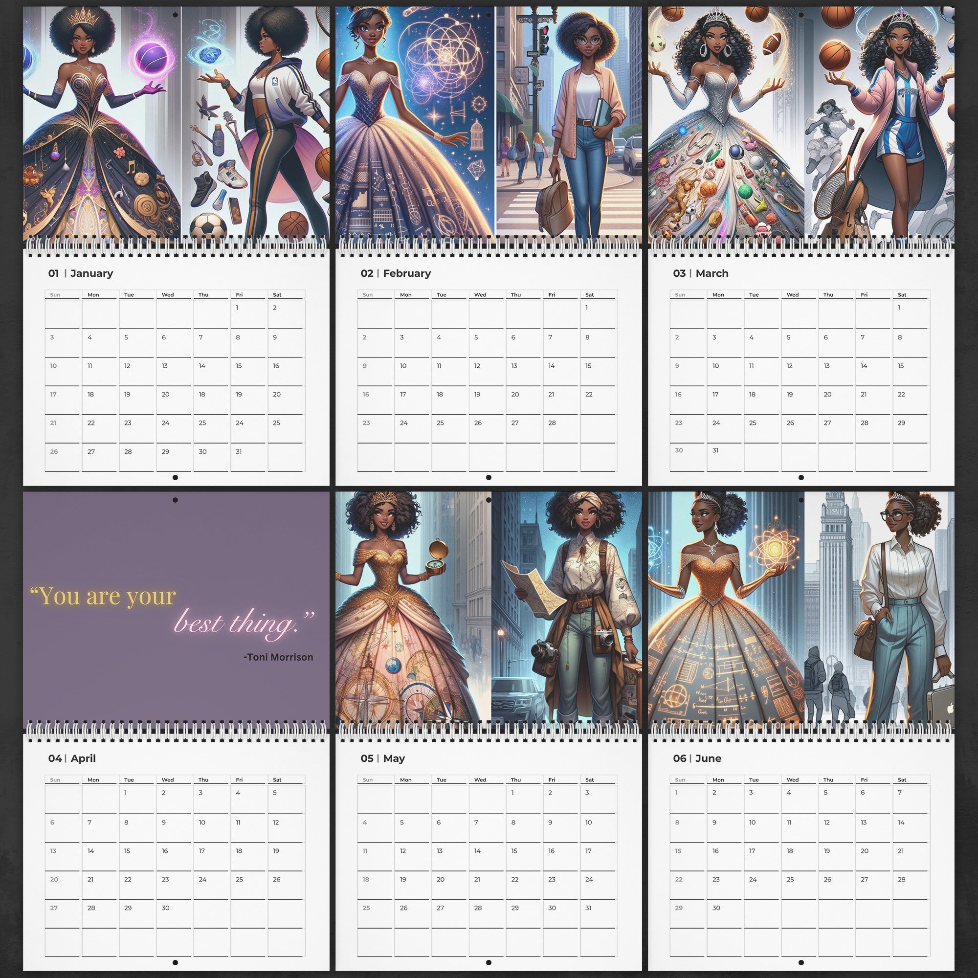 Crowned in Magic: A Year of Black Girl Royalty