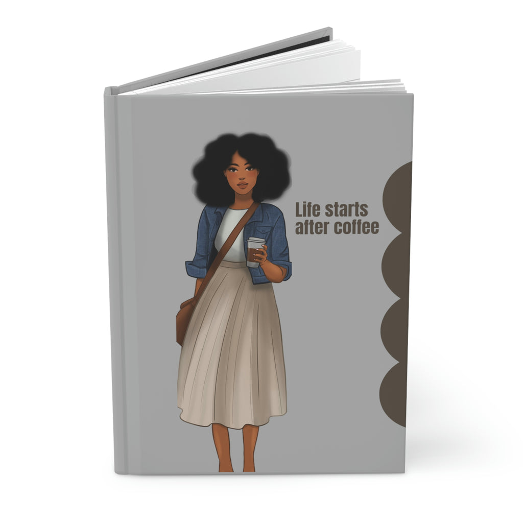 Coffee Lovers Hardcover Journal Matte