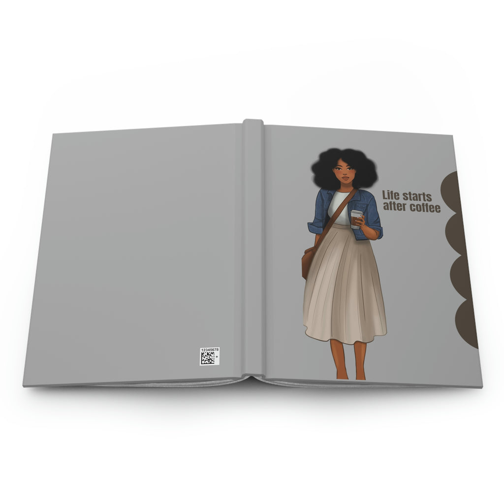 Coffee Lovers Hardcover Journal Matte