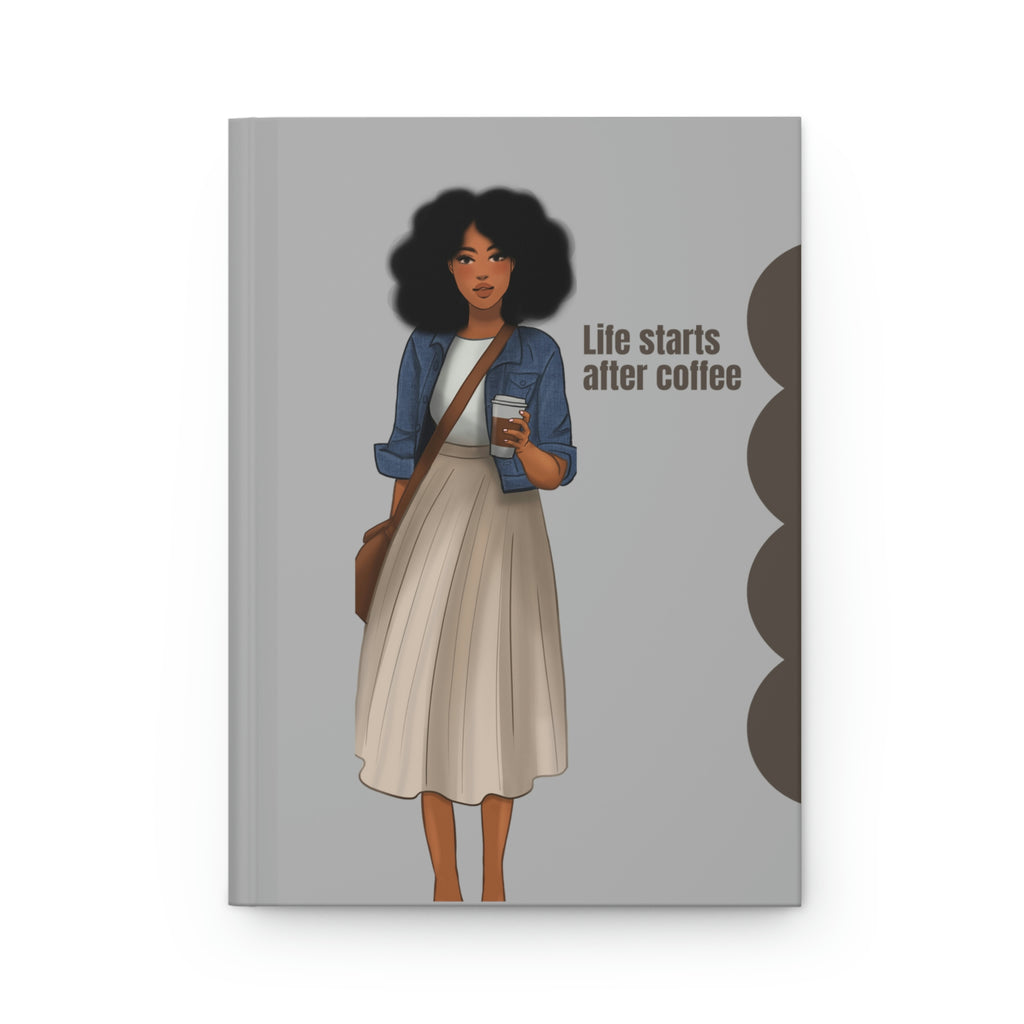 Coffee Lovers Hardcover Journal Matte